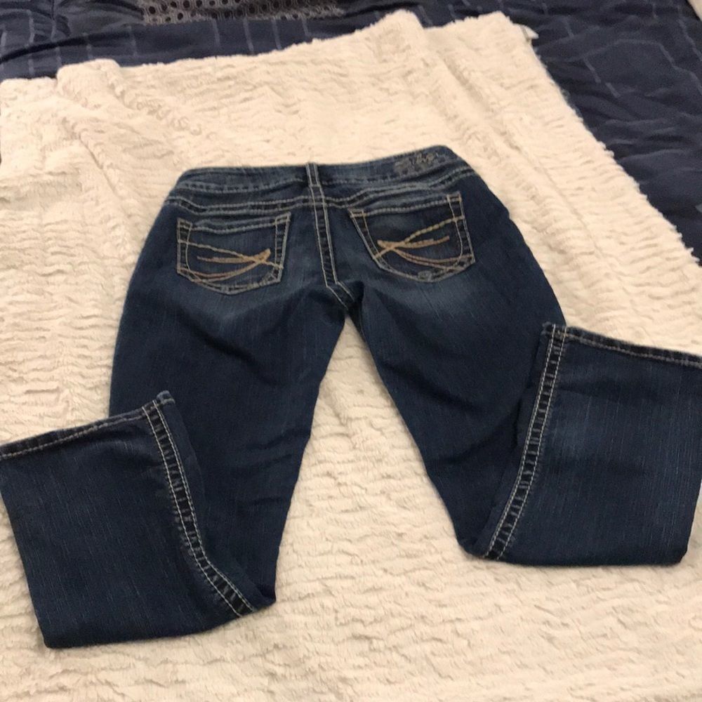 Cute Suki Capri Silver Jeans size 29! - Picture 7 of 7
